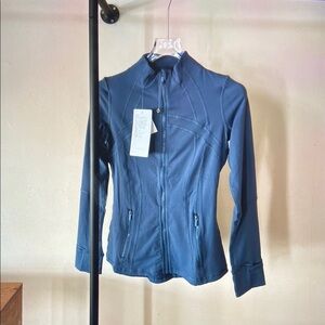 Lululemon Defing Athletica Blue Zip-Up Hoodie 4